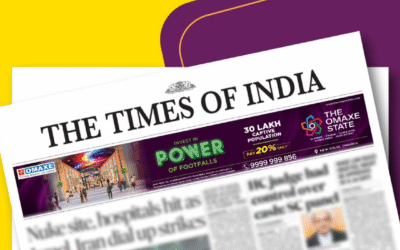 Omaxe State in TOI: 30L Footfall, Just 20% to Start